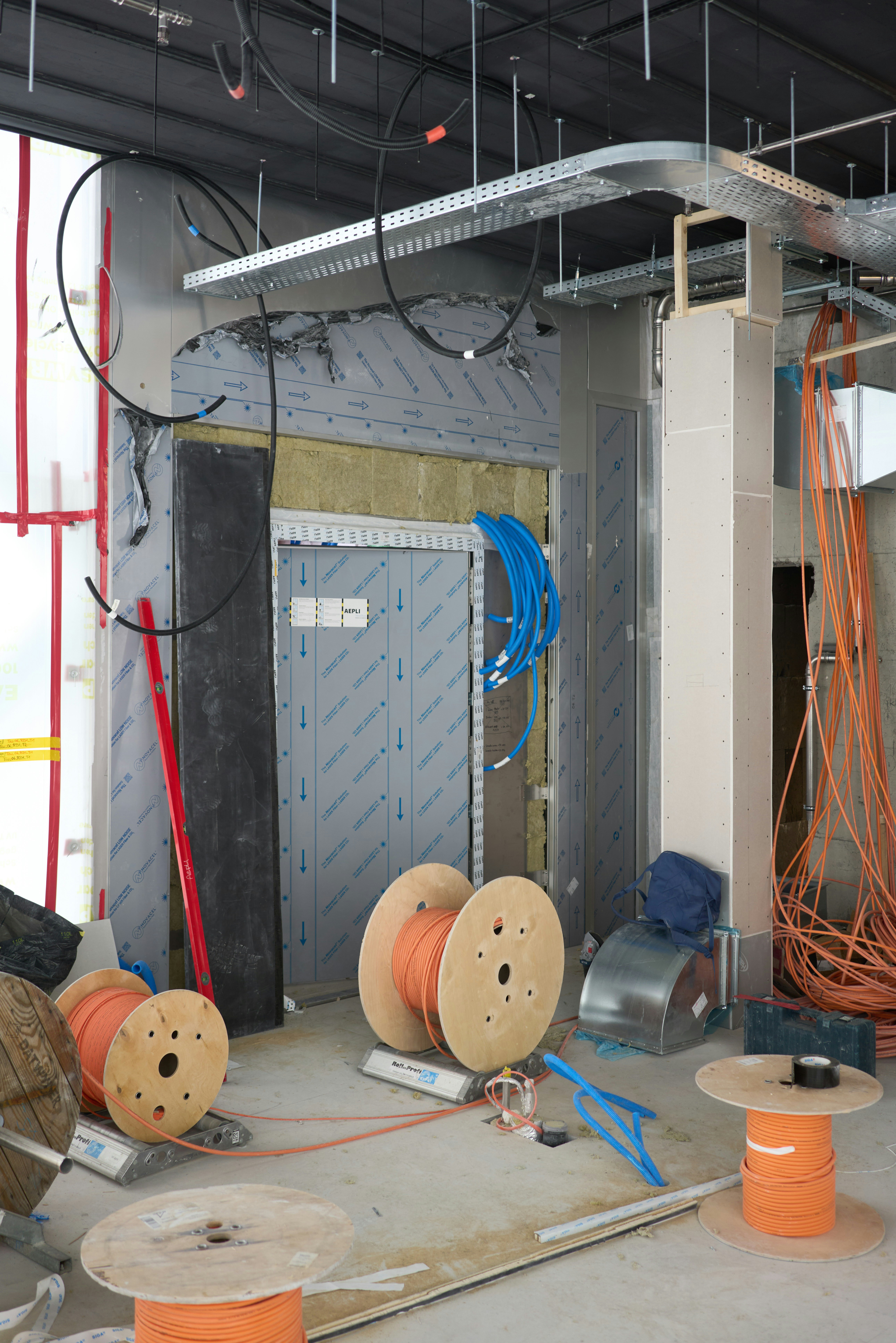 Civil and electrical infrastructure work